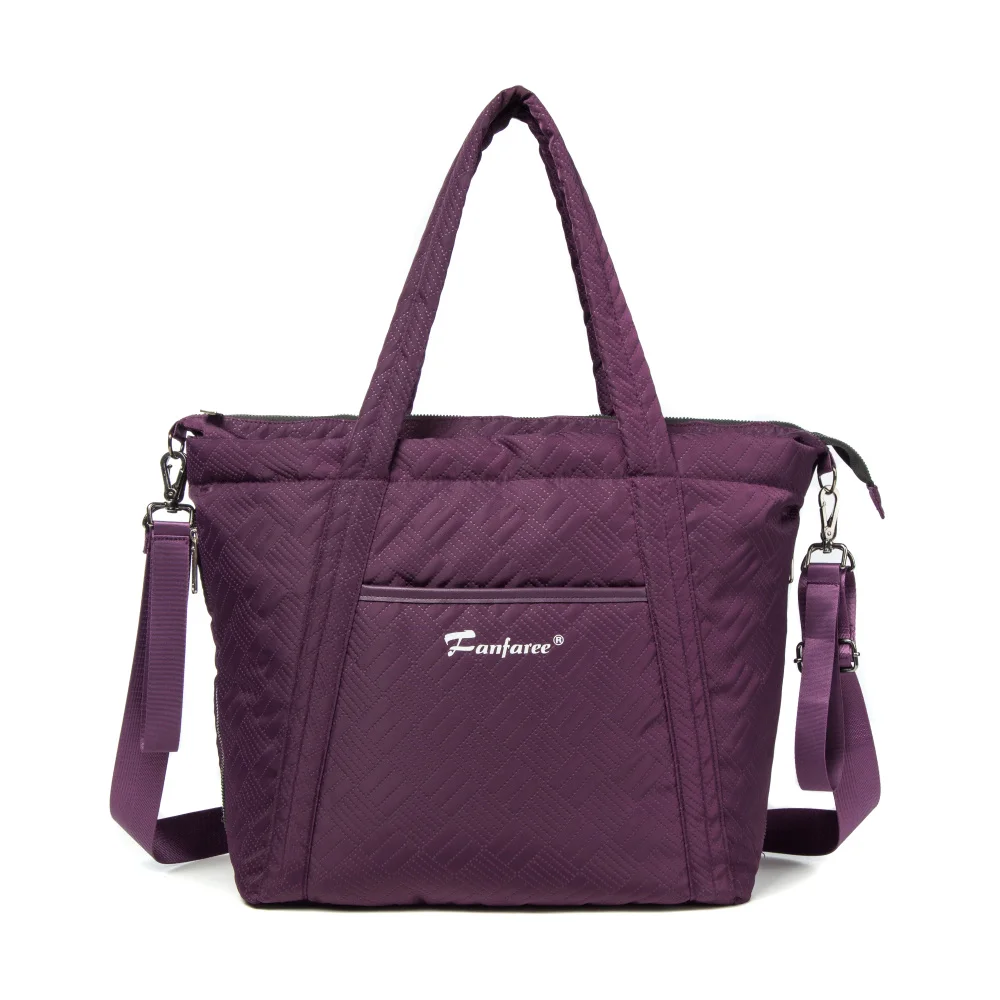 Factory Hot Sale Fashion Waterproof Handbag for Women Large Capacity Practical Mommy Tote Bag