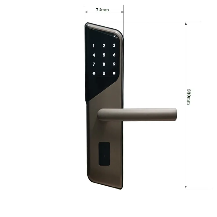High quality hotel lock rfid electronic keyless hotel smart key card door lock