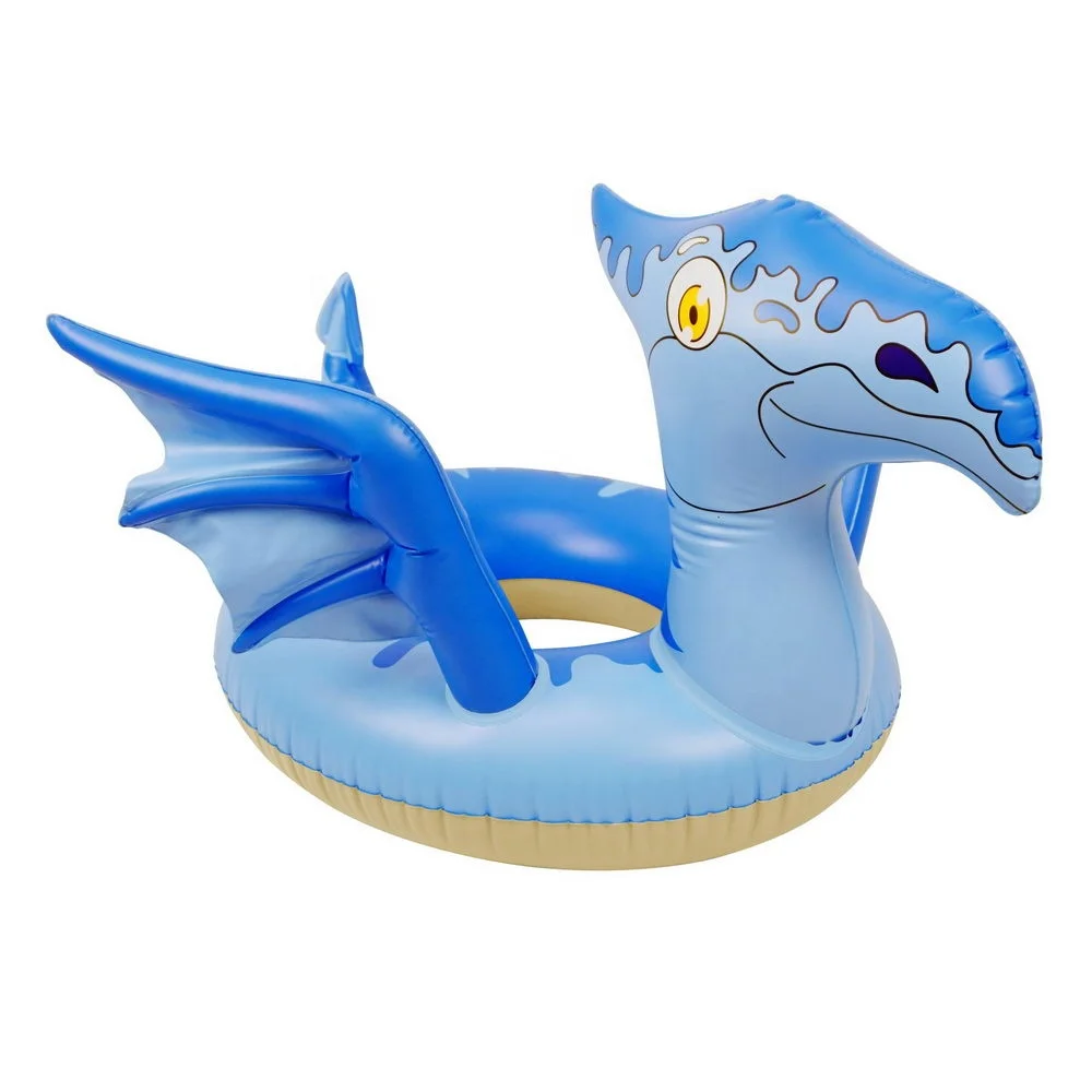Cool Dinosaur Swimming Ring Inflatable Toy Kids Pool Toys Float swim tube Pool Ring Pteranodon