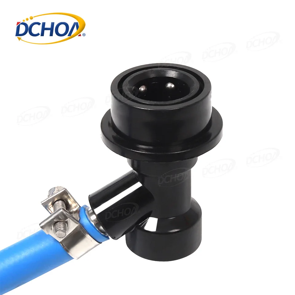 DCHOA Customized 19 feet Garden Hose Flexible Hybrid Hose Kink Free Water Hose Pipe with Sprayer Handle