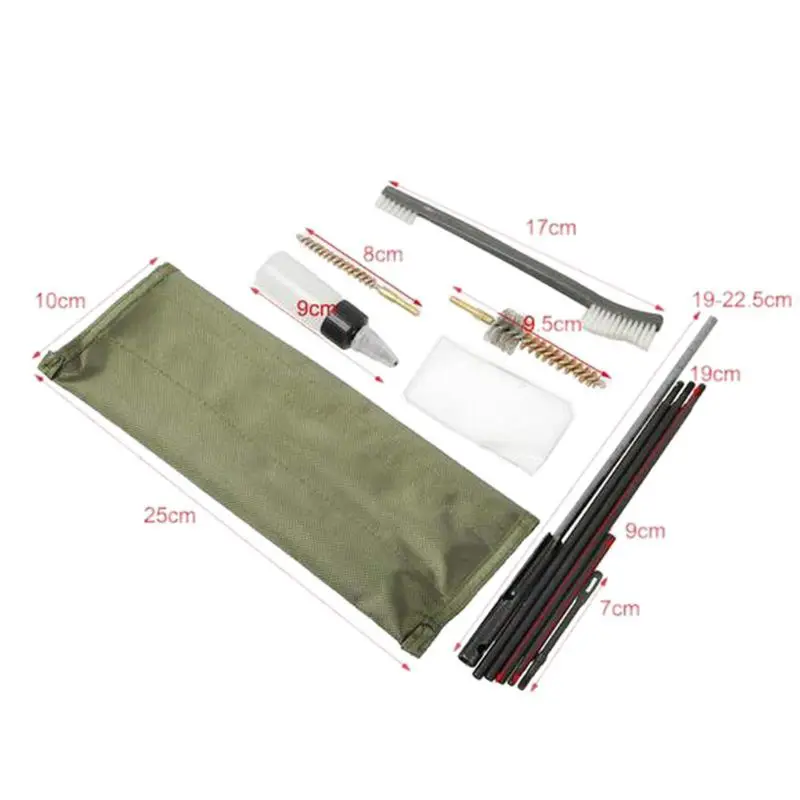 HOT SALE Universal Neutral Tube Cleaning Kit brush gun brush gun cleaning brush Kit 22cal/5.56mm