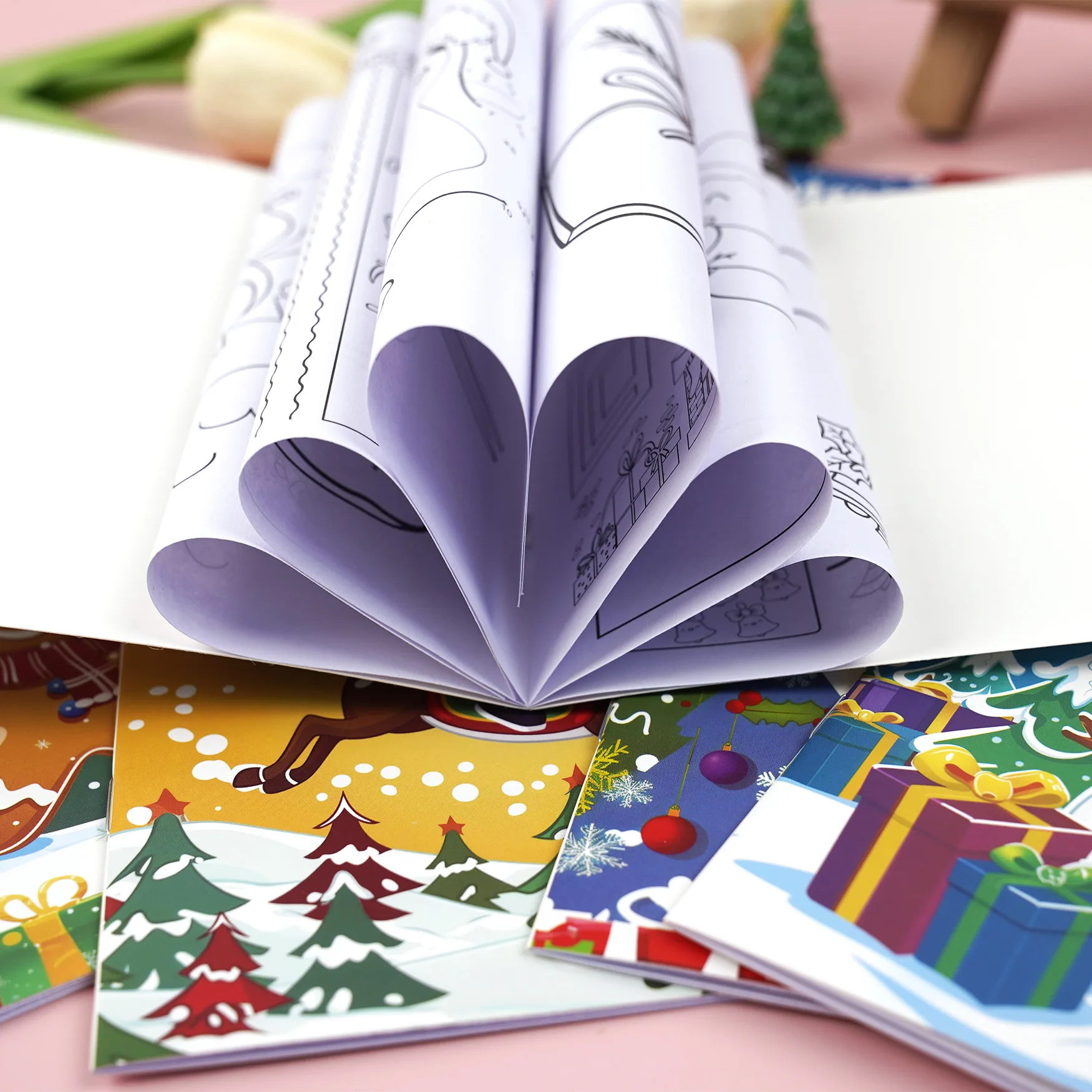 Детская Пасхальная книжка-раскраска