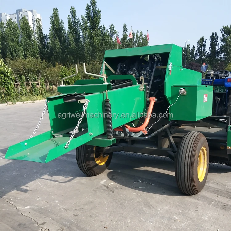 Used round Hay Baler Machine New Design Square Baler Twine Farm Applicable with Core Components Engine and Motor