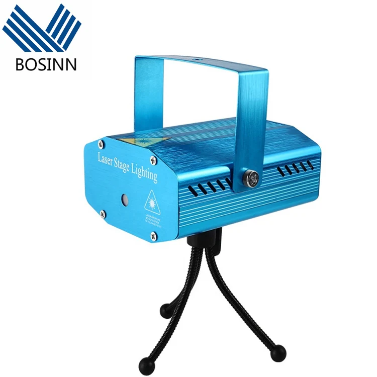 Mixed Red Green Blue LED Stage Laser Lights Music Projector Lamp for Holiday DJ Disco Party Stage Lighting Project