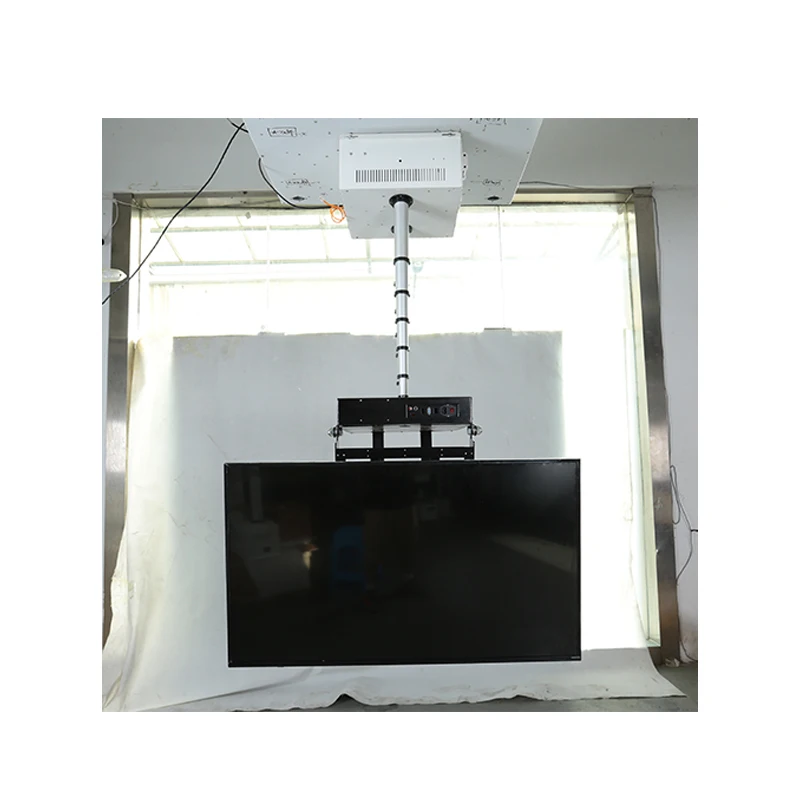 Soporte De Techo Para Ocultar Las Pantallas De Camara De Vigilanciai Camera Lift Ceiling Camera Mount with Extension