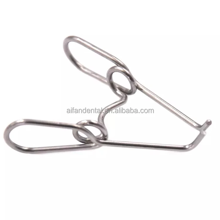 Hot Selling Dentanl Saddle Metal Matrices Universal Kit Dental Saddle Contoured Metal Russian Band