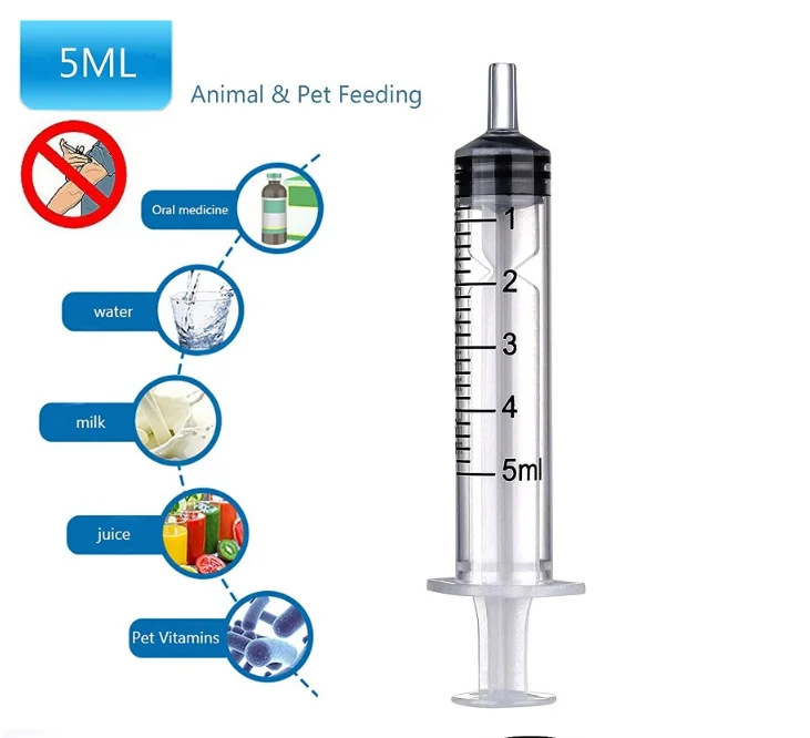 5ml pet feeding