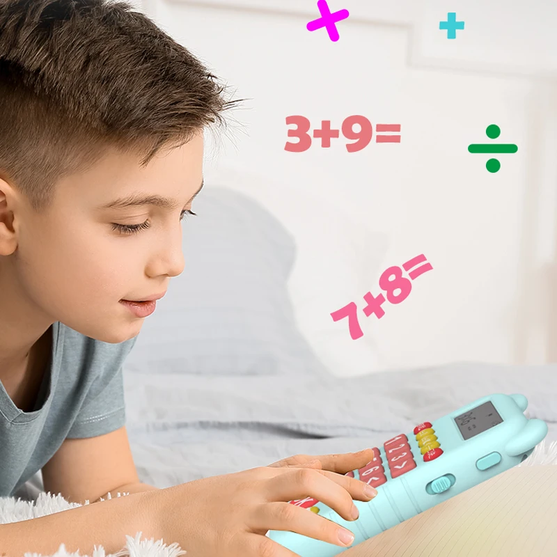 Лидер продаж, обучающая игрушка для раннего развития, умный математический обучающий калькулятор для детей