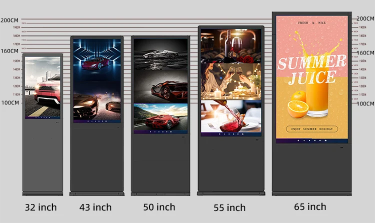 store advertising LCD display restaurant menu screen 4K HD player OEM ODM sales