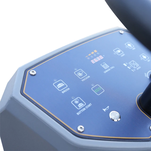 electric lithium battery lead acid battery floor scrubber and dryer machine on ride 24V 250AH