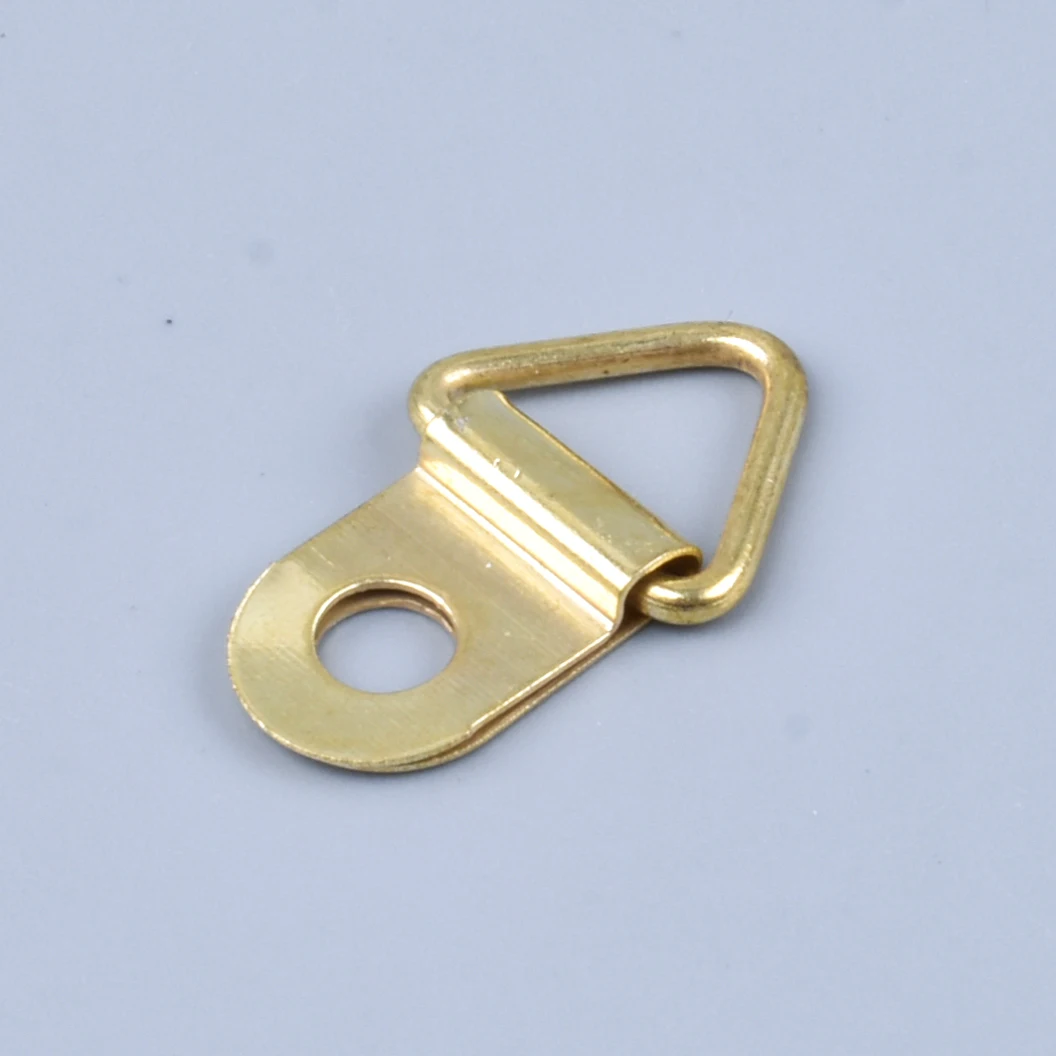 Dreieins Heavy Duty 75LBS Double Hole D Ring Picture Hanging Hanger Hook