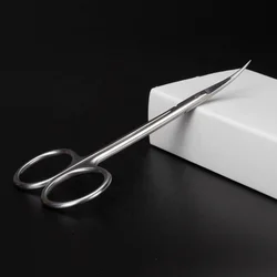 Wholesale Scissor Type Sharp Professional Russian Curved Manicure Nail Cuticle Nipper Stainless Steel