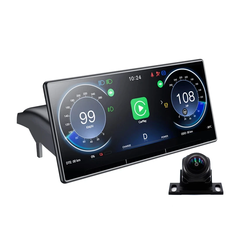 8.9 Inch Android Auto Instrument Cluster Heads UP Display For Tesla Model 3 Y