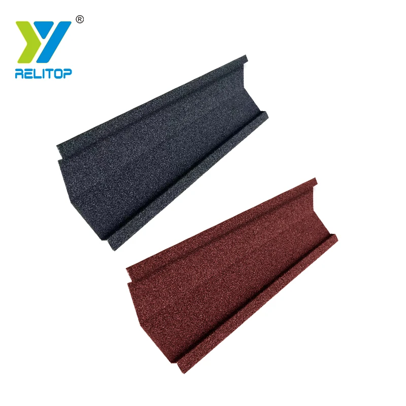 Relitop Factory Roof Tile Accessories Stone Coated Roofing Rain Drainage Gutter Valley Gutter 2000MM Long