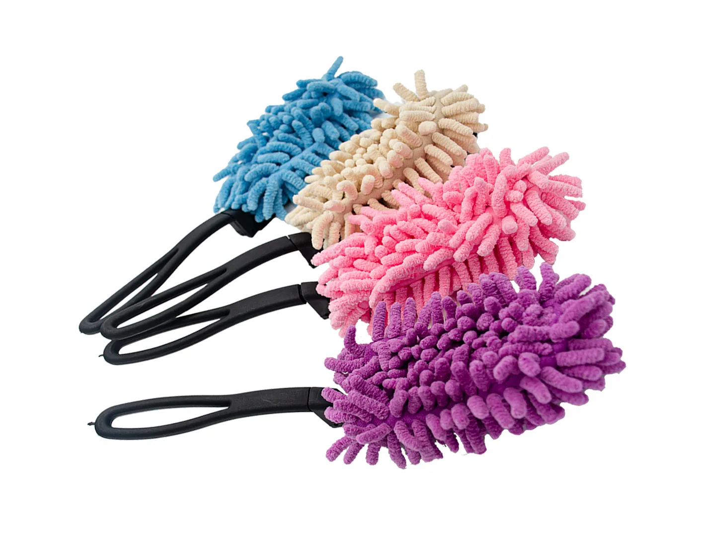 Foldable Feather Cleaning Brush Easy-to-Remove Hair Duster for Household and Car Zen Son Household Cleaning Tool