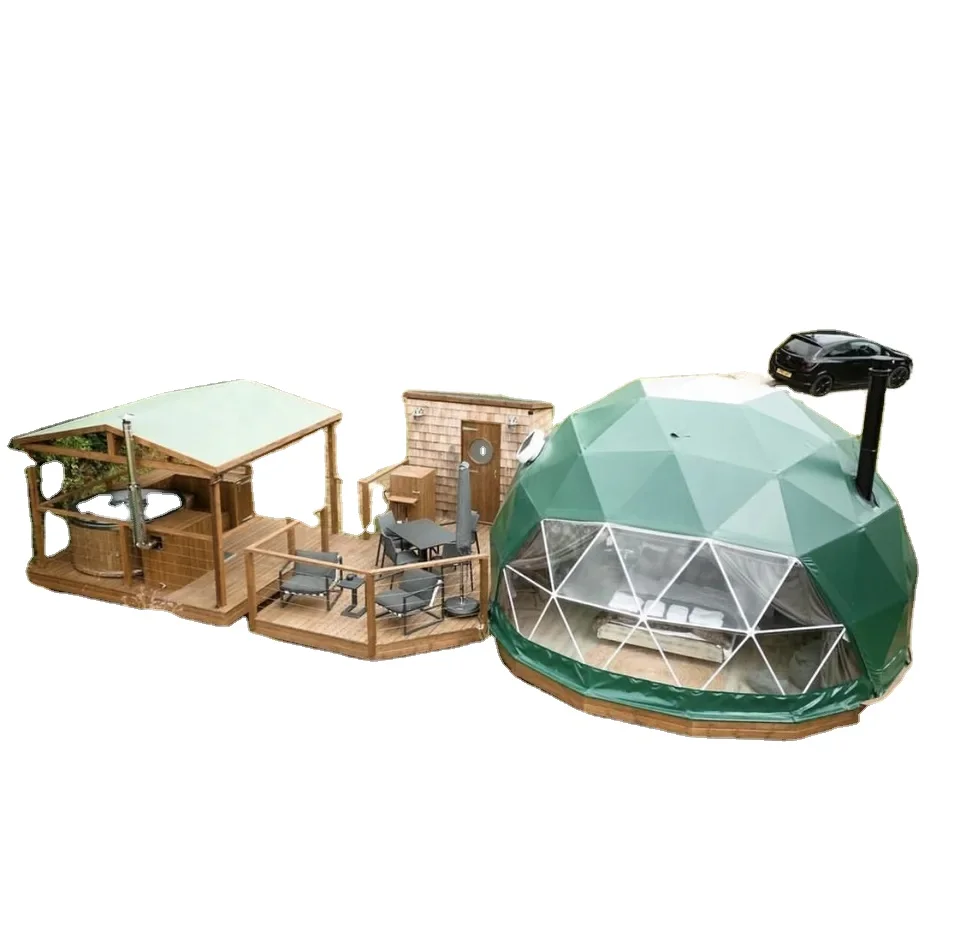 Half Ball Style Airbnb Glamping Dome Tent Hotel Desert Tent for Camping/Campsite