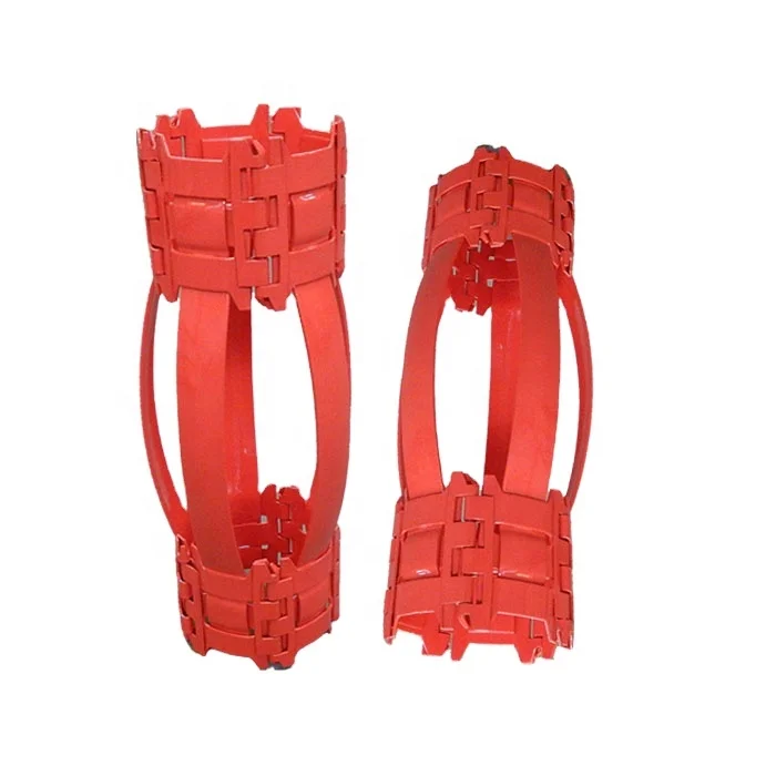 Precast non-welded bow spring  centralizer for casing