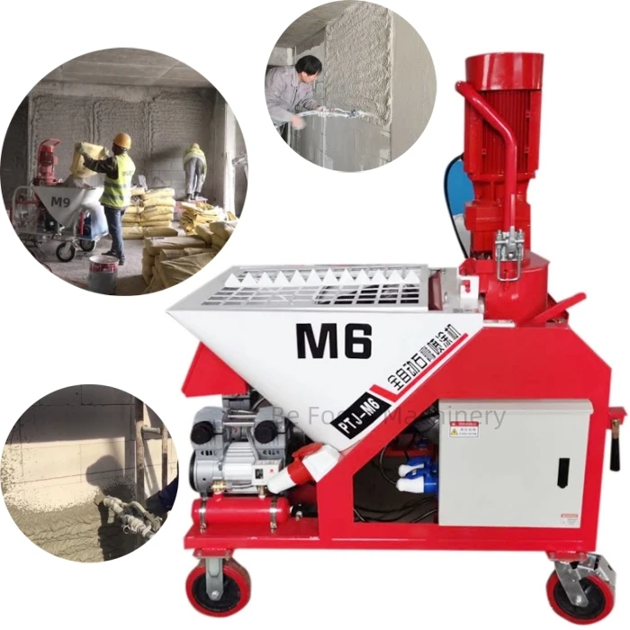 Pft Internal Wall Automatic Gypsum Plaster Cement Spray Machine