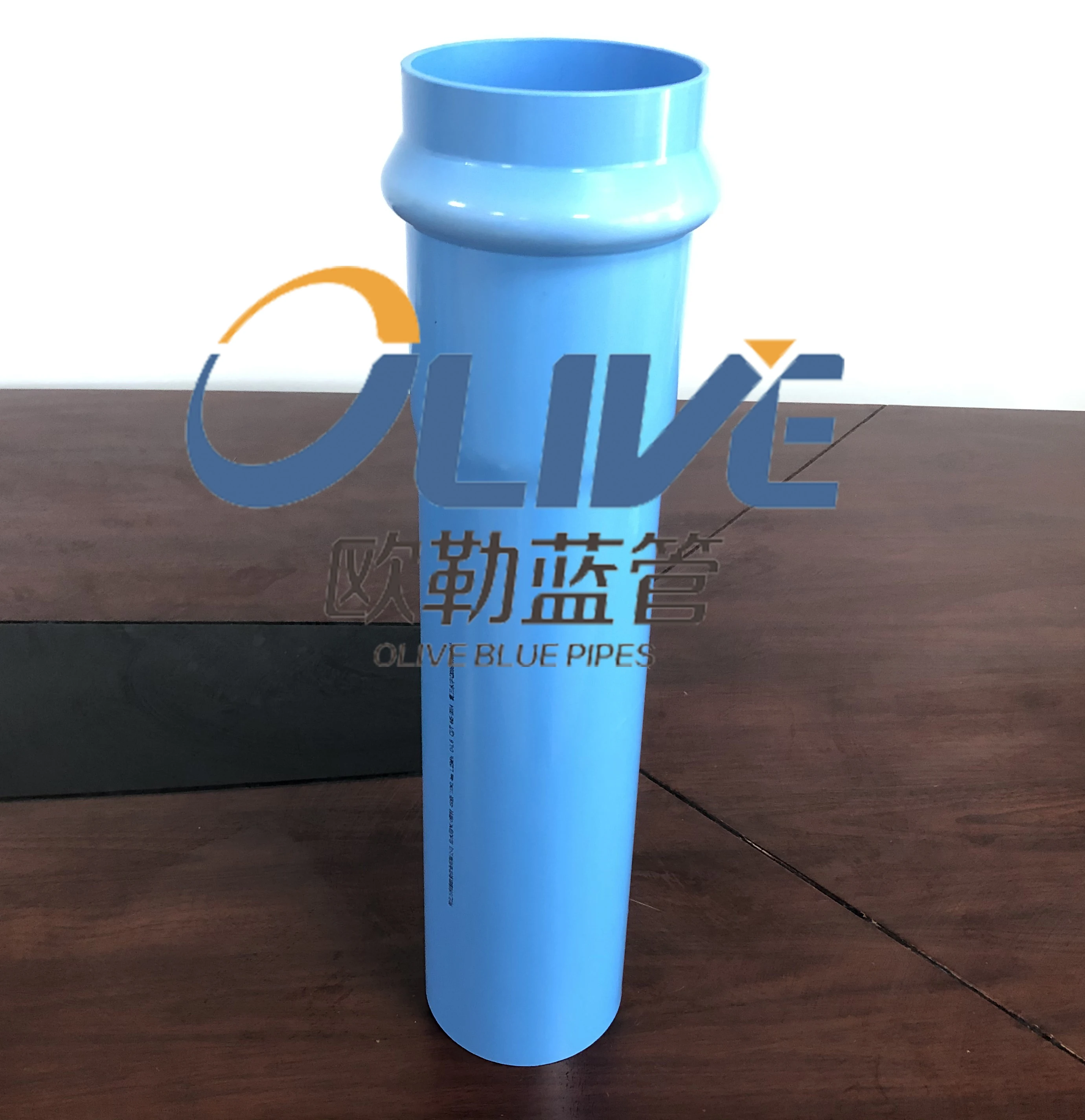 High Quality Tubos De Agua Full Form 110mm-630mm Blue Color Rubber Ring PVC O PVC-O Pipe