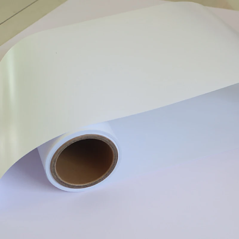 Glossy PVC film cold lamination PVC self adhesive cold lamination film Foggy Cold Lamination Film