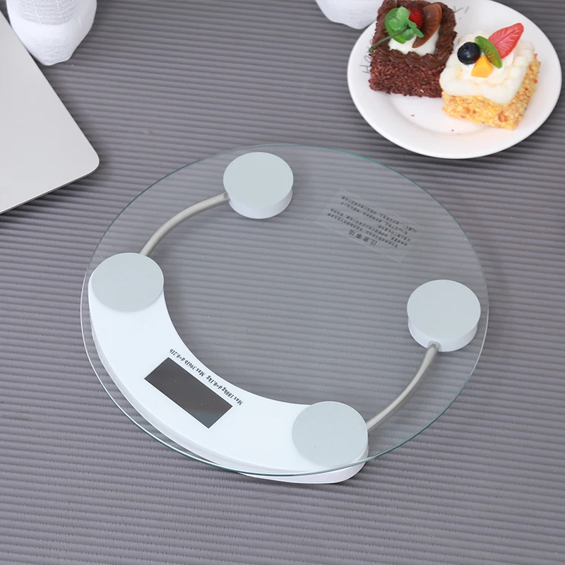 Dia26/33 см платформа из закаленного стекла 180 кг 396Ib цифровые весы для ванной