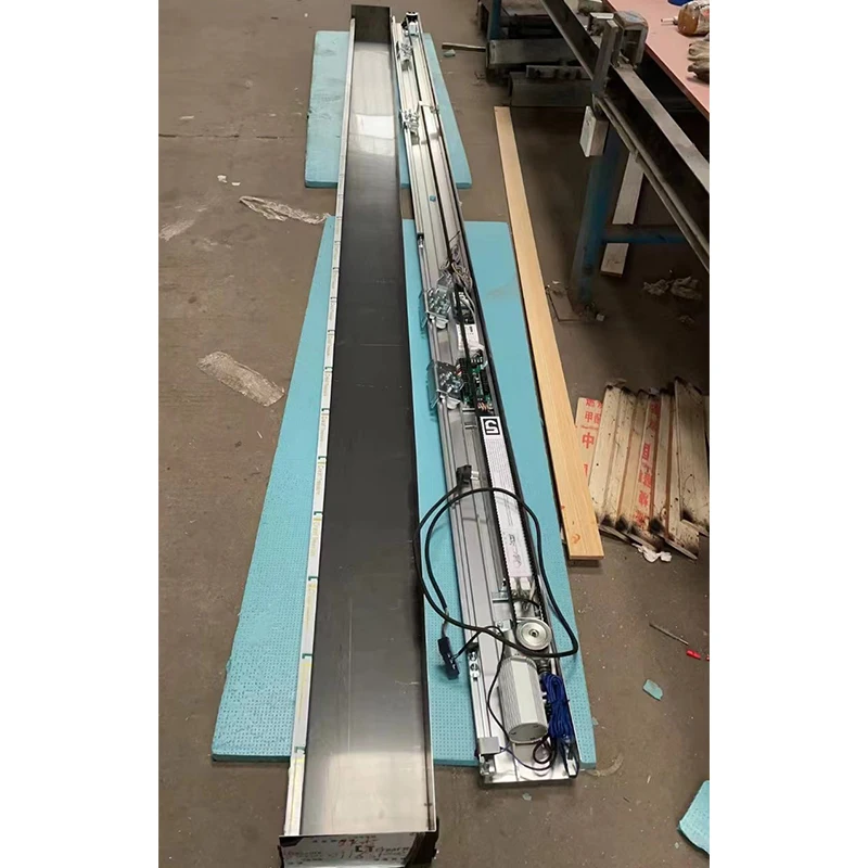 Operators Sliding Gate Motor With Control Board Automatic Sliding Door Motor And Sensor Commercial Glass Door
