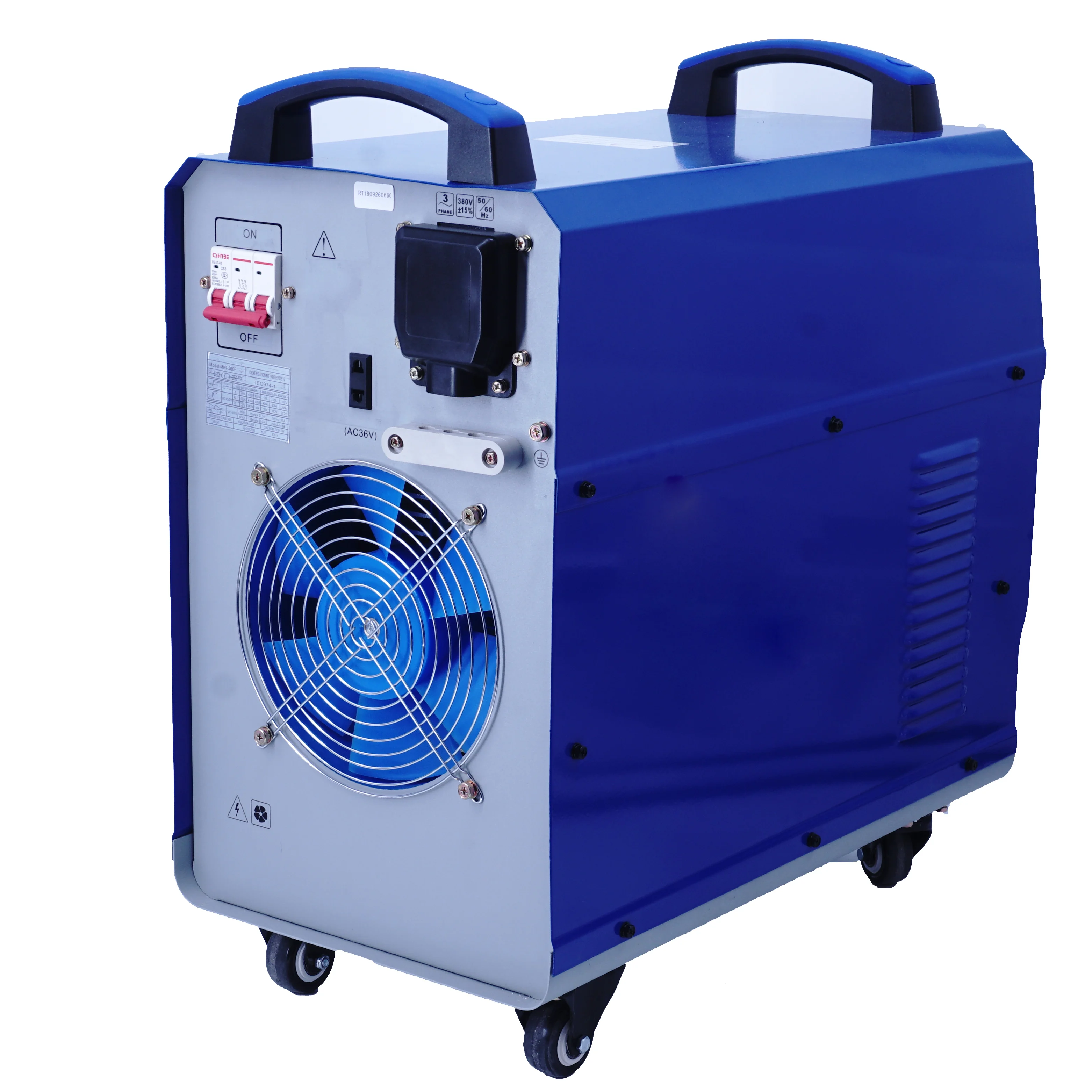 Three phase 500 amp inverter welder co2 aluminium mig welding machine