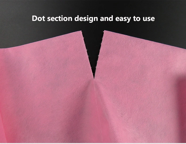 High quality spunlace  hotel disposable bed sheets Large roll of PP fabric single use sheets