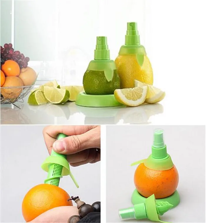 Lemon Juice Manual Squeezer Fruit Sprayer Kitchen Creative Citrus Lime Food Fruit Mister Spritzer