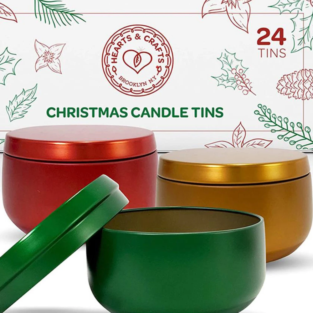 
High end customized 8OZ candle jar aroma diffuser DIY tin box tinplate 