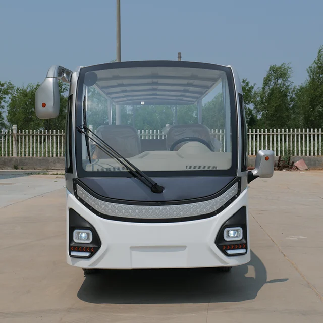 Новый роскошный левосторонний экскурсионный автобус электрический без дверей белый 8-местный Электрический