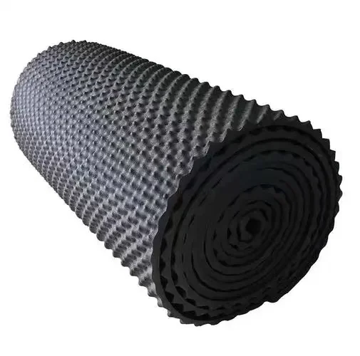 Foam acoustic panels for recording studios, made of flame retardant material