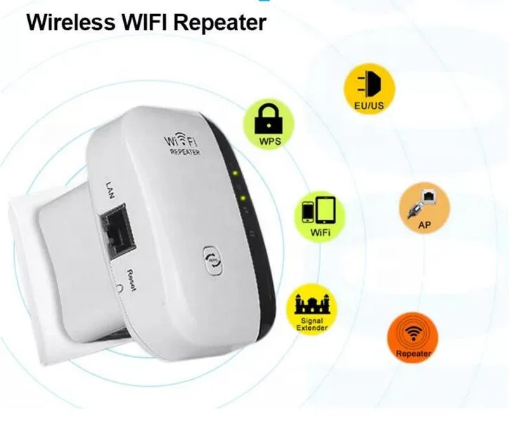 Усилитель сигнала Wi-Fi, 2,4 ГГц, 300 Мбит/с