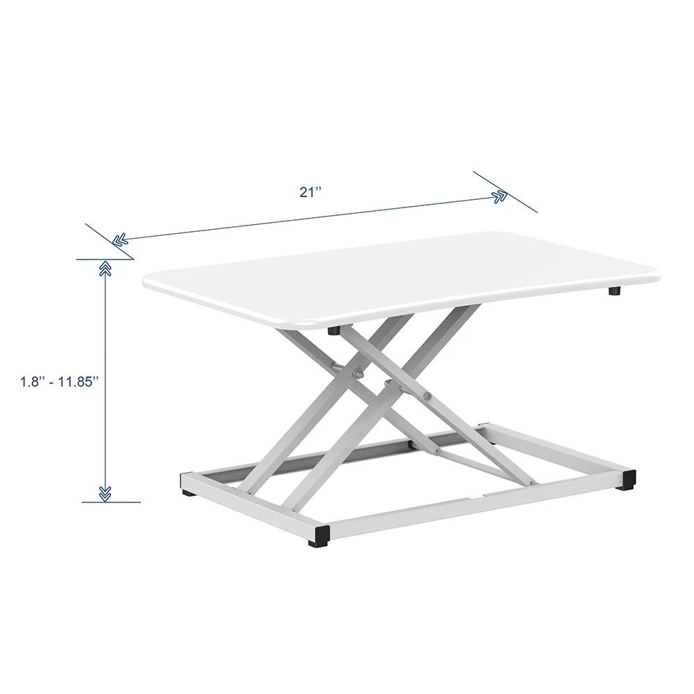 Height Adjustable Ergonomic Folding Office Table Standing Desk Converter Electric Sit Stand Laptop Desk