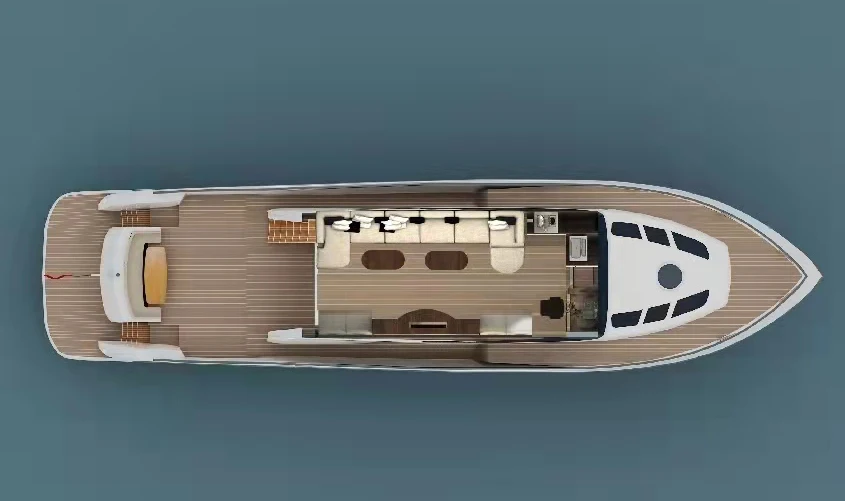 63ft luxury yacht 19.8m luxury yacht boat price fiberglass house boat yacht for sale