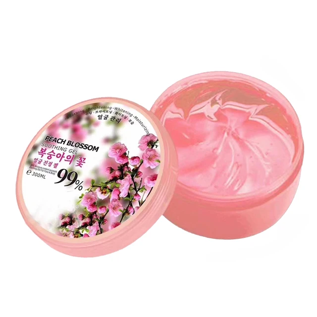 
Factory Price Skin Care Moisturizing Natural Set Peach Blossom Facial Gel Cream Soothing Gel 