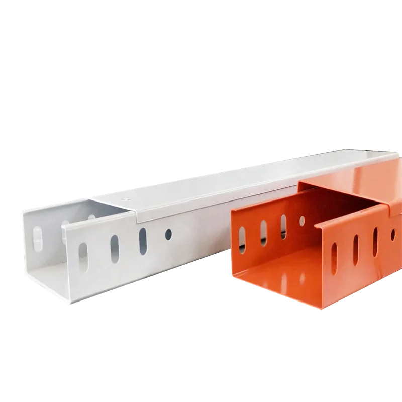 Difference between channel type cable tray and metal cable trunking