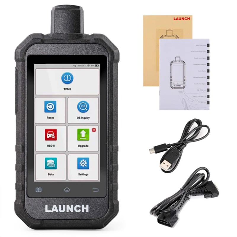 Newly Launched Launch Creader TPMS 5011 V2 Comprehensive Diagnostic Tool Tire Pressure Sensor Activation 12 Reset Functions