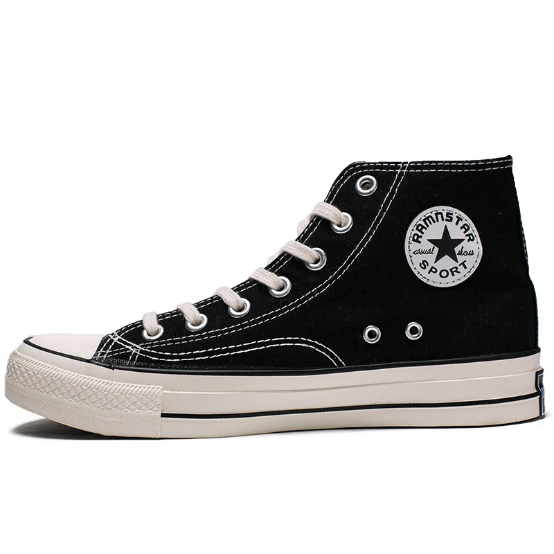 Wholesale Casual Low Top Mens Canvas Shoes Women Classic Lace Up Canvas Trendy Shoes For Unisex