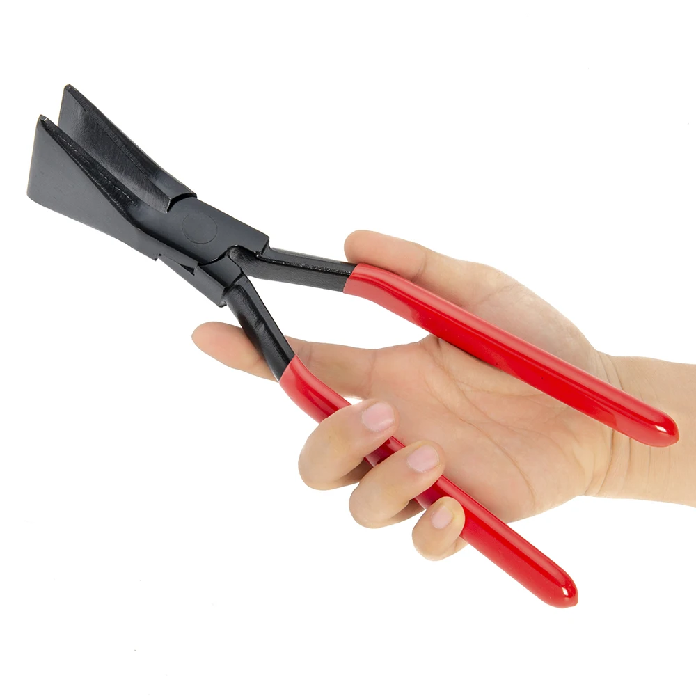 262MM #45 Carbon Steel Heat Treatment Sheet Metal Shaping Bending Plier with Black Finish