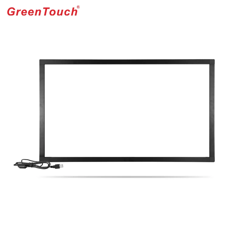 driver free USB interface 69.5 inch IR Infrared touch frame with 20 points for Android Linux