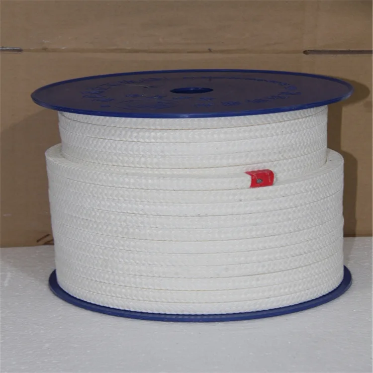 Factory direct sale  Water Pump Gland Packing Seals White Pure Ptfe Braided Packing