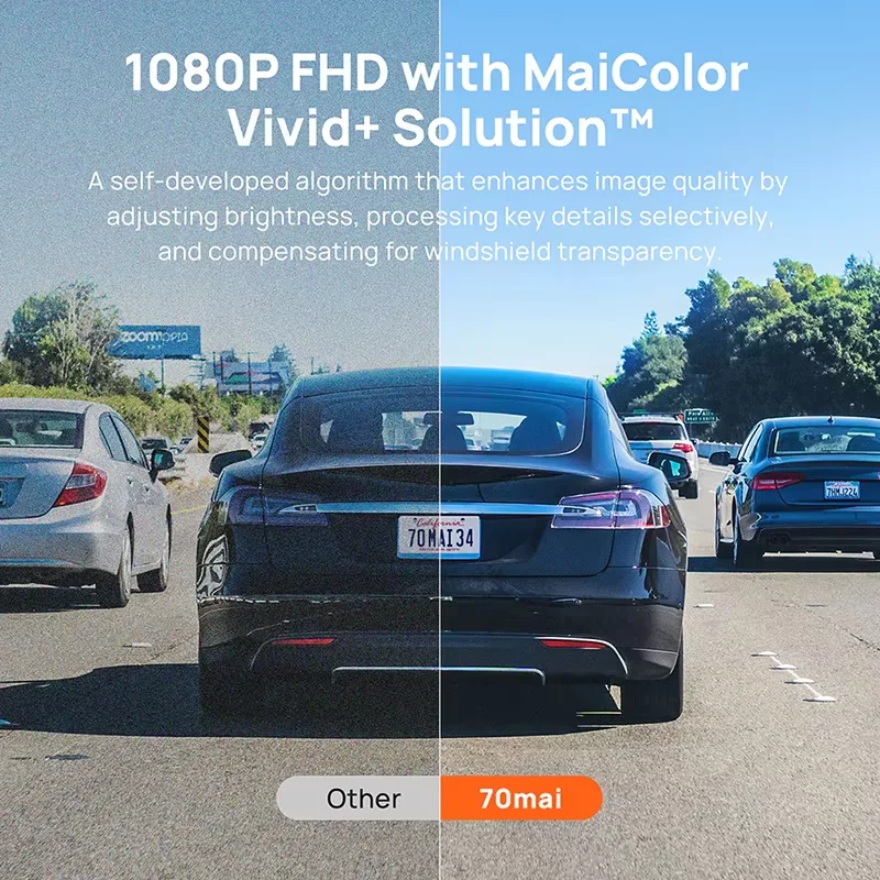 Original for Xiaomi Dash Cam 360 Car Dashcam Full View Car DVR Omni-Built-In GPS ADAS Night Owl Vision Reverse Camera for Cars