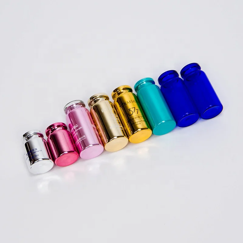 Wholesale Transparent 1ml 2ml 20ml pharmaceutical small sample glass vials with cap for perfume