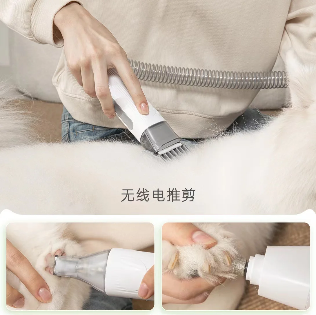 Electric Pet Hair Clippers Vacuum Dog Clipper Vacuum Pet Clipper Vacuum Pet Grooming Kit
