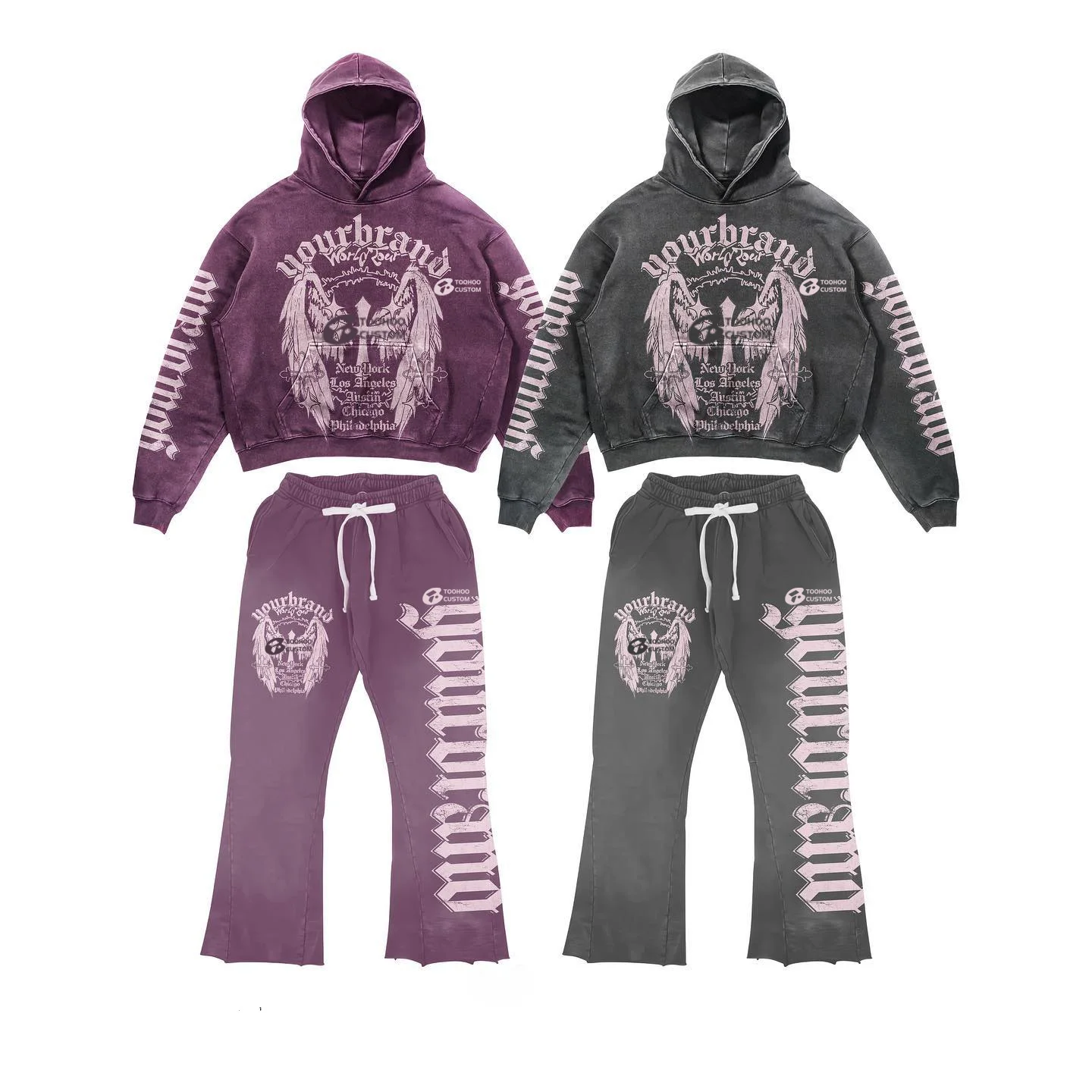 Высококачественный комплект спортивных штанов с 3D-логотипом спортивный костюм капюшоном и вышитым шелковым принтом толстовка пышным