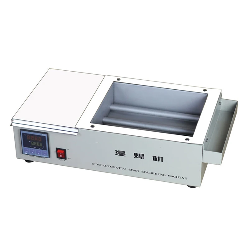 600W ZB1510D Solder Pot 7.5KG Tin Digital Square stainless steel with Tin bath Lead free Soldering Pot