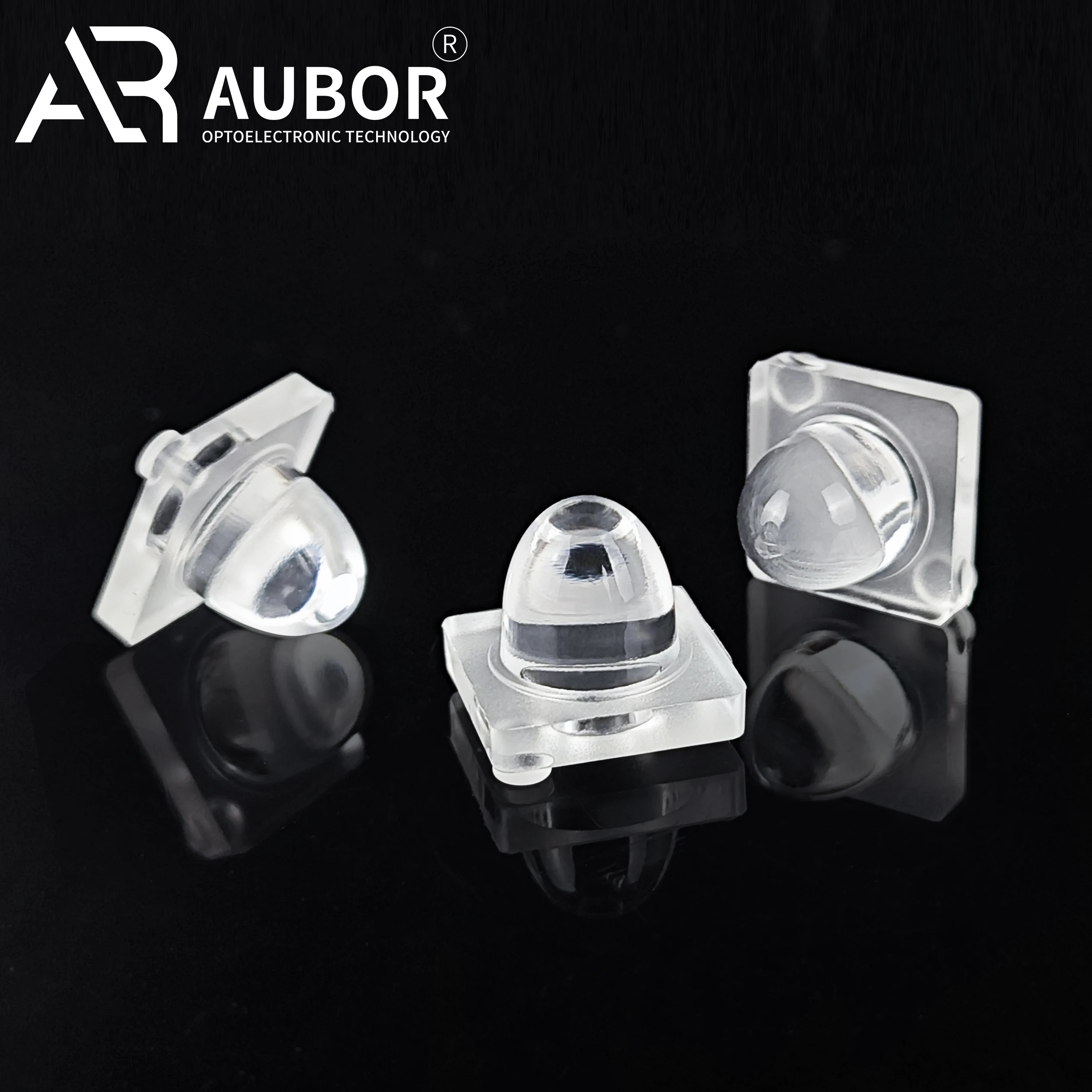 Factory OEM Direct Sales Plastic UV Silicone Lens UV 330nm Liquid silicone Lens for UV Curing Lamp for LCD 3D Printers