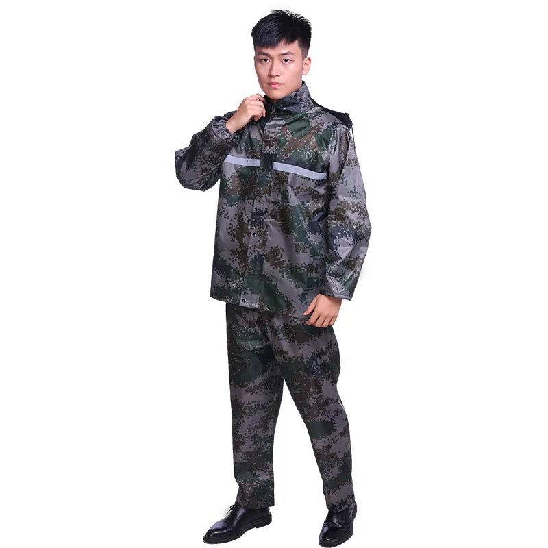 Motowolf PU 100% Waterproof mpermeable raincoat Moto poncho men Rain Jacket For Motorcycle