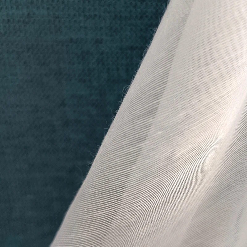 100% Полиэстеровая ткань из органзы белая для занавесок огнестойкая